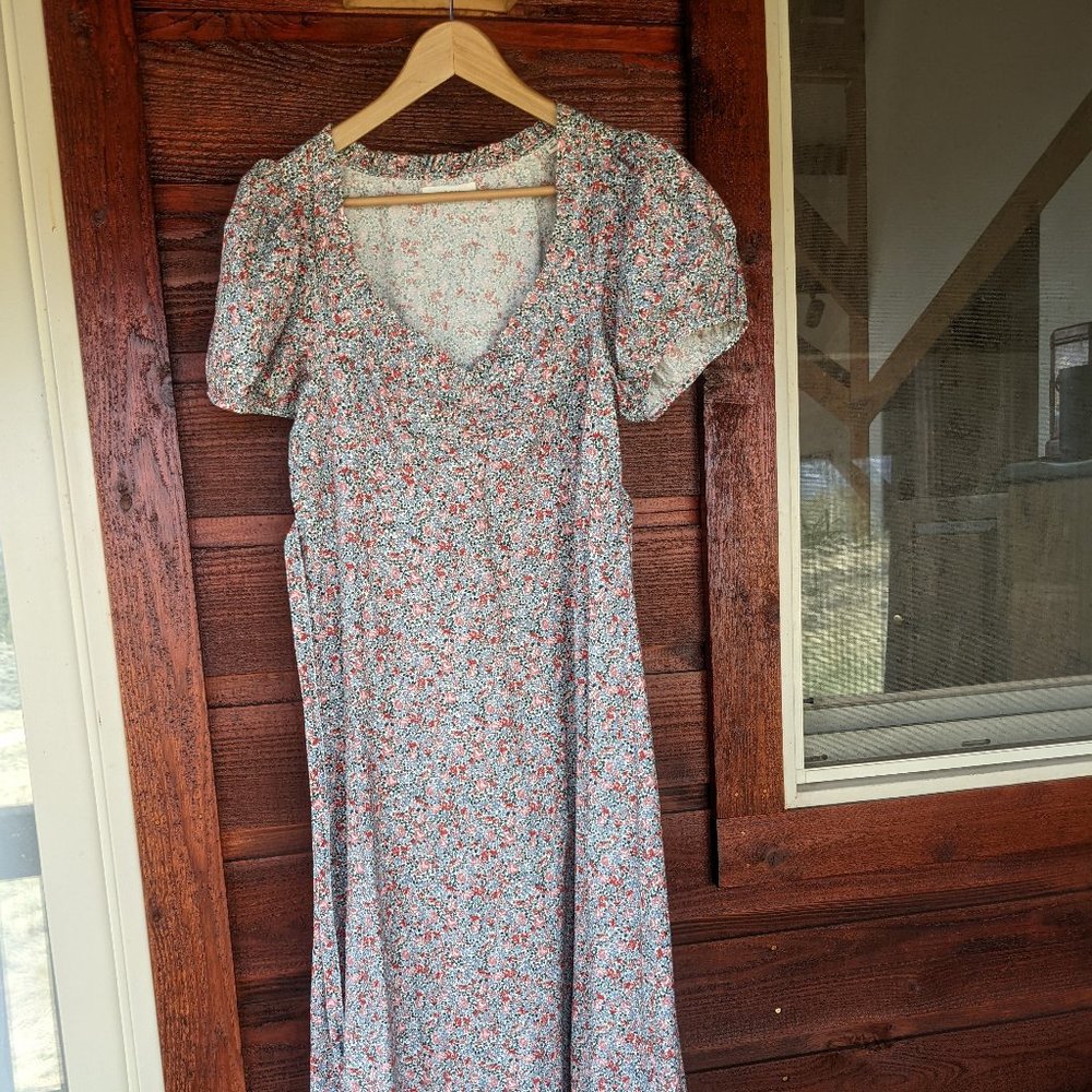 Beautiful Cotton Doen Summer Dress - Medium